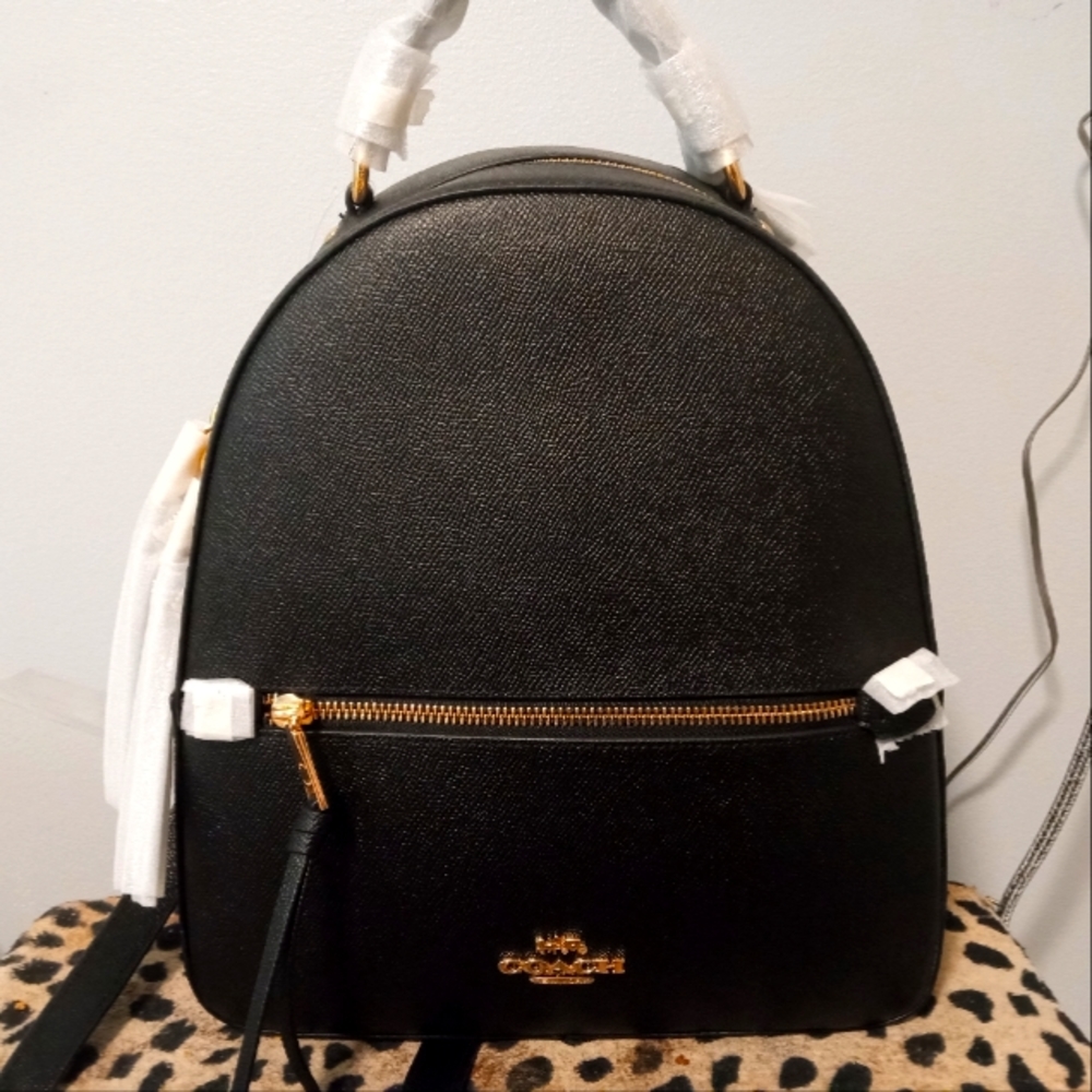 NEW Coach Jordyn Backpack black